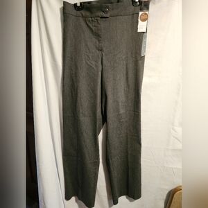 Lane Bryant Deluxe fit straight leg, dark Gray size 28.
